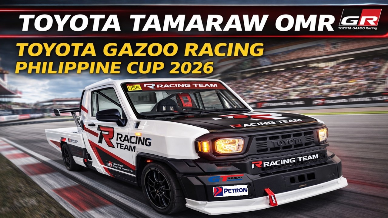 TOYOTA GAZOO RACING PHILIPPINE CUP 2026 - A LOOK AT THE TOYOTA TAMARAW OMR