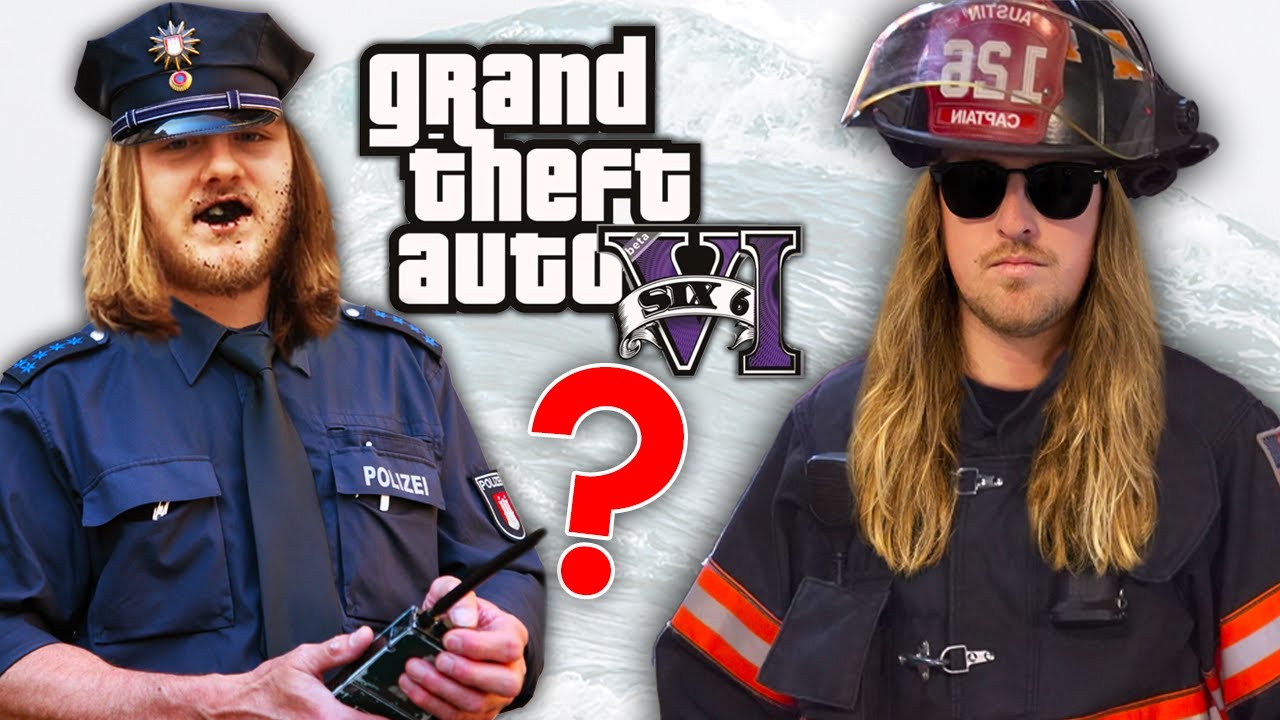 Подготовка пожарных/полицейских в GTA 6