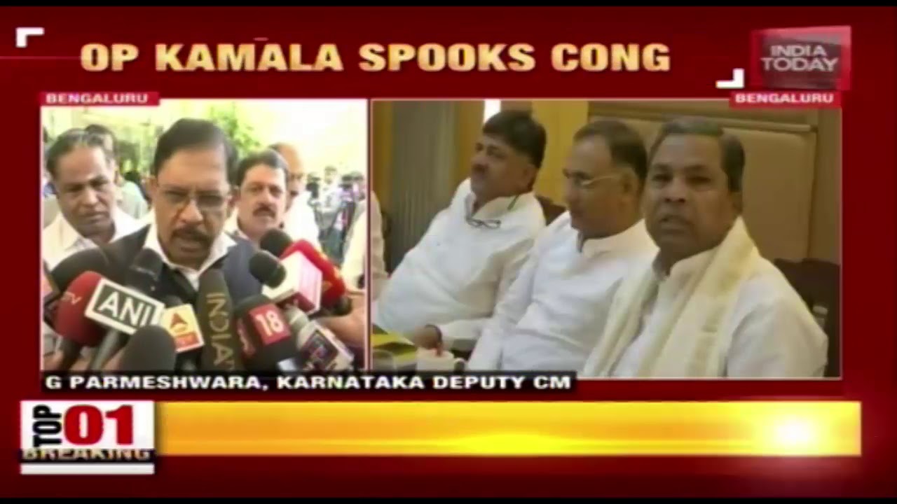 As Poaching Charges Fly, Karnataka Dy CM Clarifies That All Congress Workers Intact