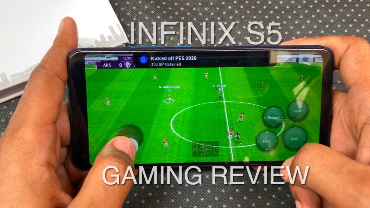 Infinix S5 PES 2020, Asphalt 9, Call Of Duty and PUBG Gameplay - Gaming Performance Review