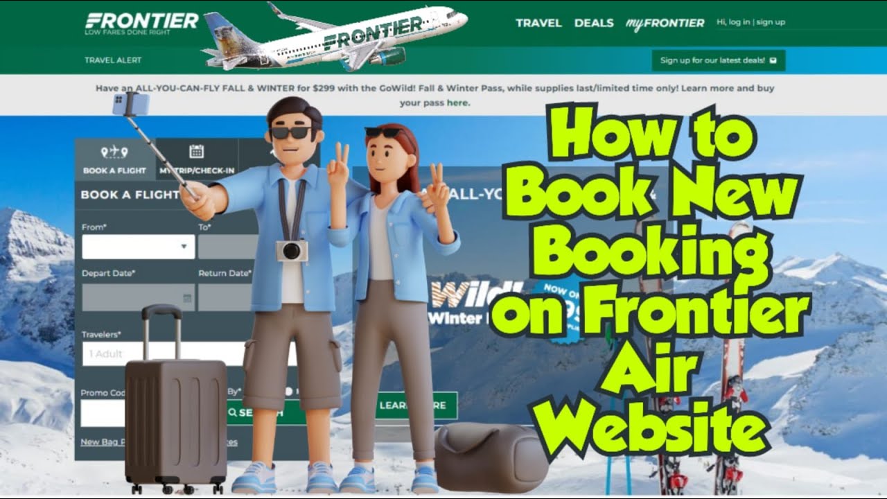How to Book New Booking on Frontier Air | Cheapticket Booking on F9 #travelhacks #travel