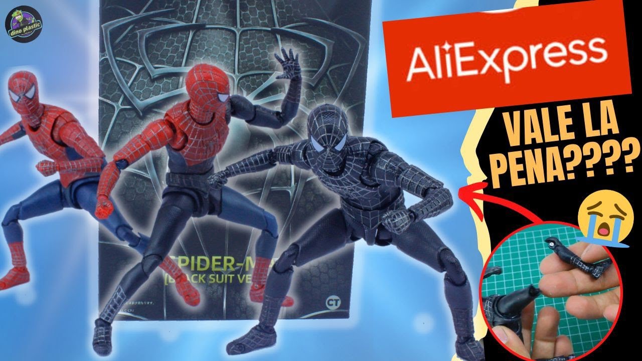 Bootleg spiderman black suit CT !!!!!!! (Aliexpress)