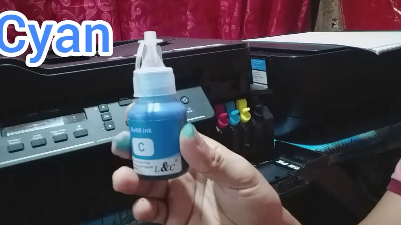 How to refill ink on Brother Printer DCP T710W/ Walking Rondo