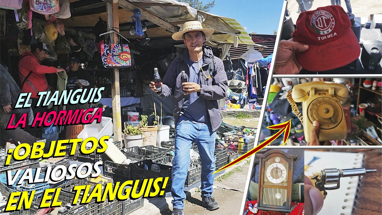 ¡Encuentro Electrónica VALIOSA 💲 y MÁS objetos de VALOR en el tianguis La Hormiga!