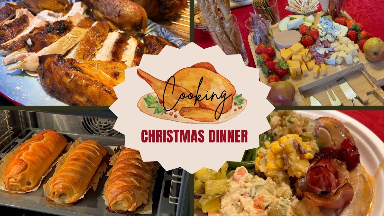 Cooking Christmas dinner 2024 // Mayo Turkey what?