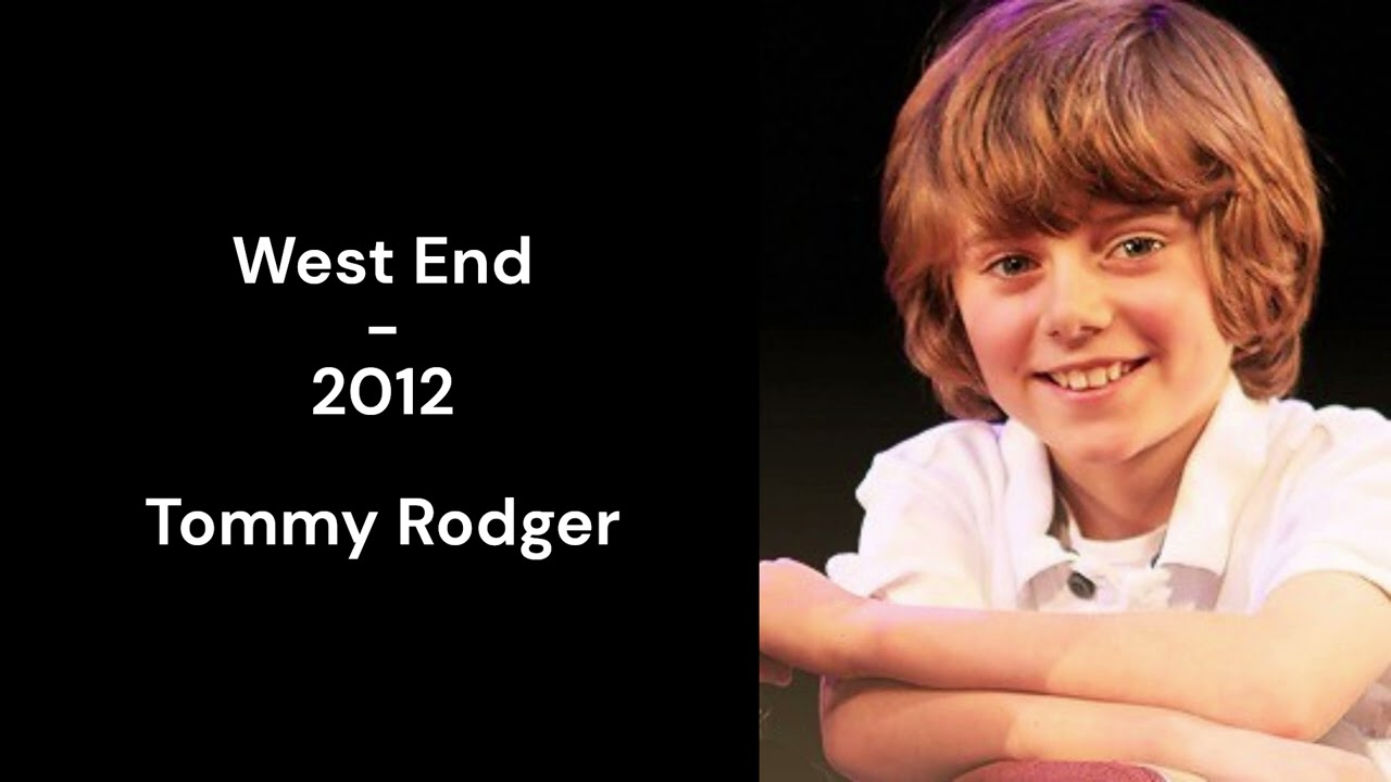 Tommy Rodger as Gavroche - West End - 2012