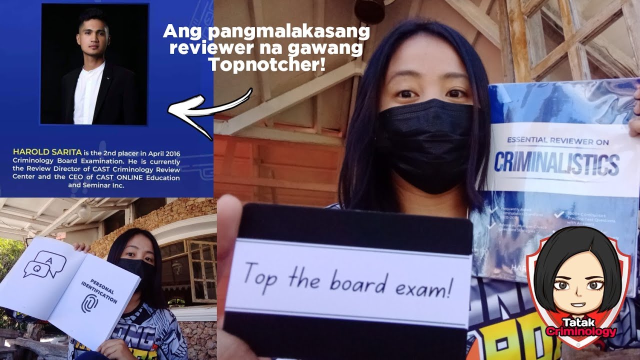 Unpacking CLE REVIEWER! Top the board w/ Essential Reviewer on Criminalistics by Sir Harold Sarita!