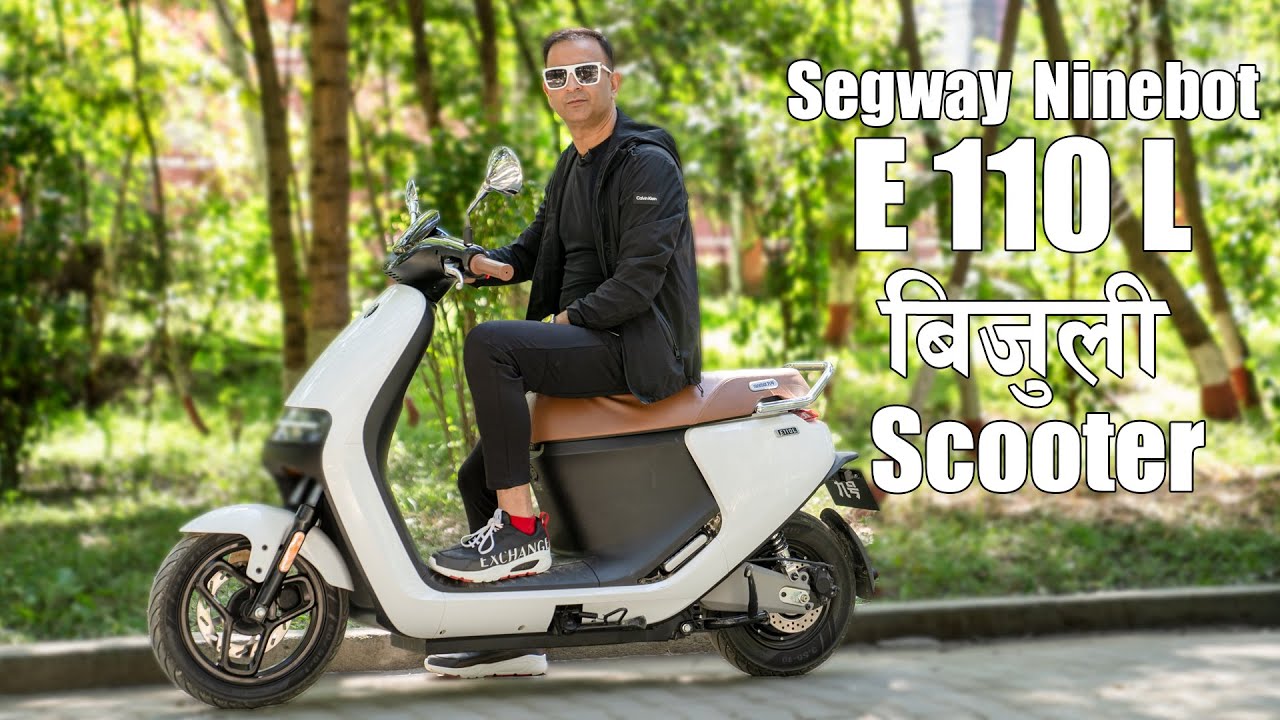 Segway Ninebot E110L Electric Scooter || बिजुली स्कुटर | Now in Nepal | Lokesh Oli