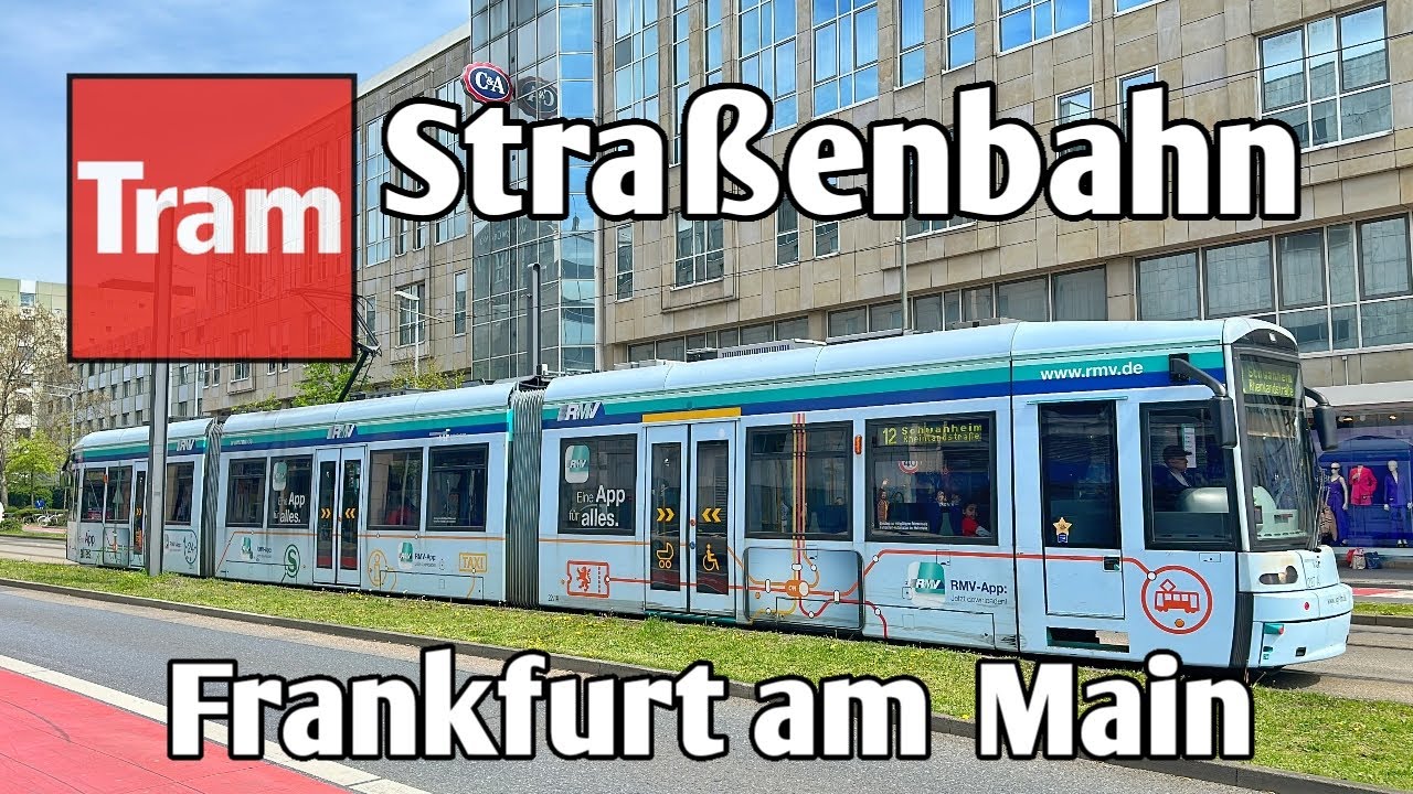Straßenbahn Frankfurt - Tram Frankfurt | Frankfurt am Main 2023