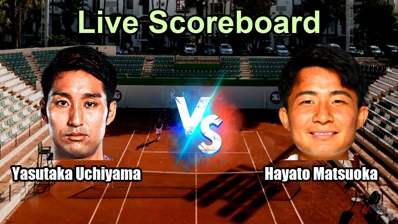 Yasutaka Uchiyama vs Hayato Matsuoka Live Score - ATP Challenger Yokkaichi, Japan Men Singles