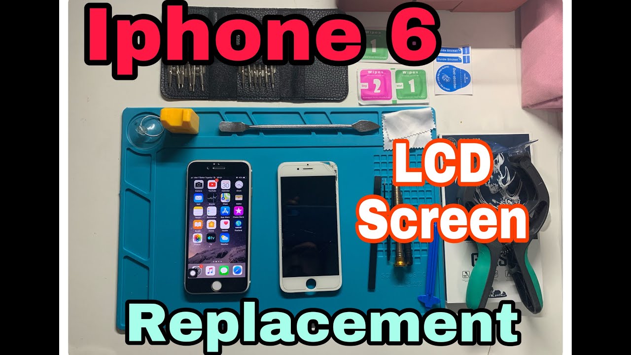 Iphone 6 - LCD Screen Replacement | JDemz FixIt | Chachoengsao Thailand