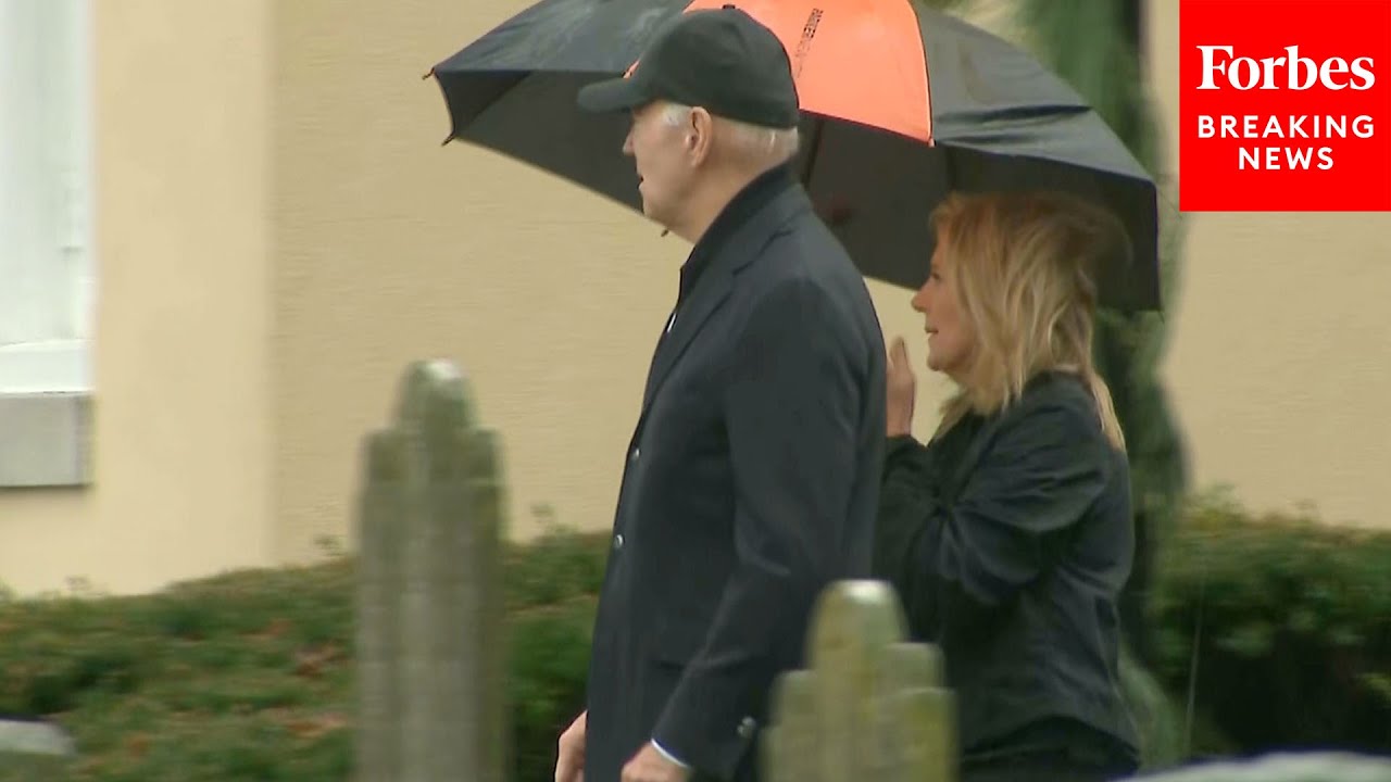 JUST IN: Bidens Visit Delaware Church On Anniversary Of Death Of POTUS's First Wife And Daughter