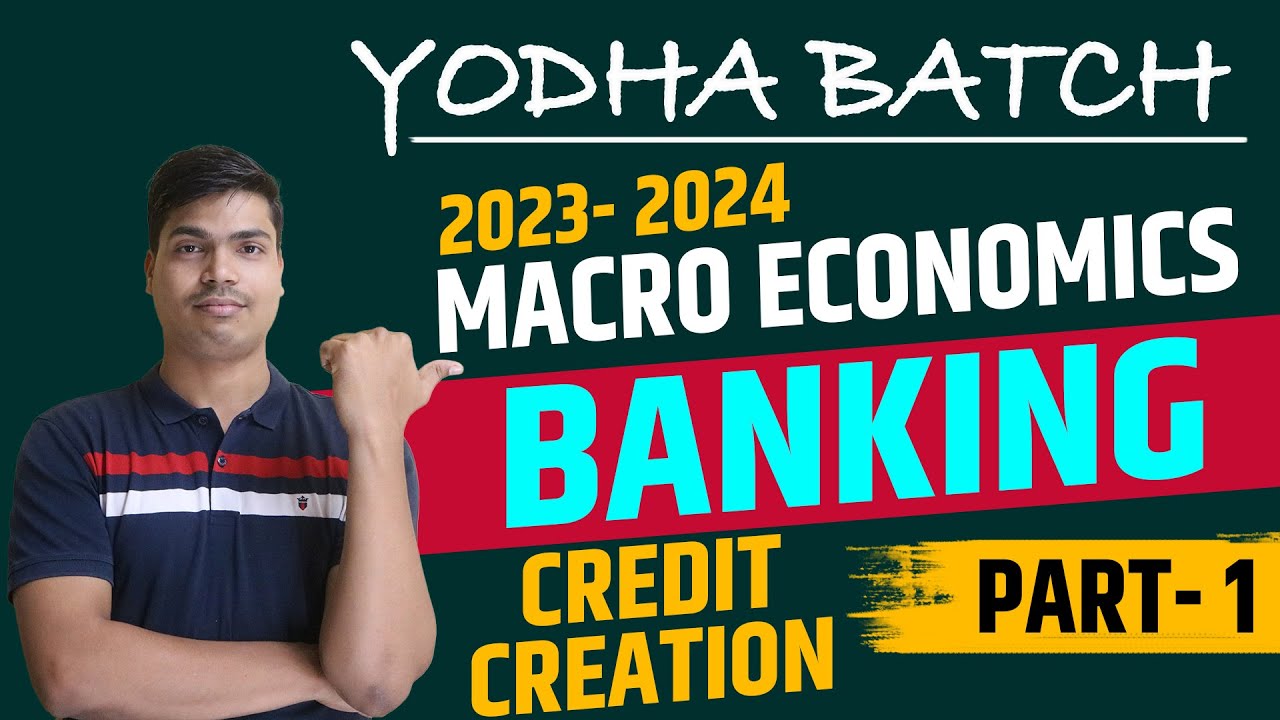Credit creation by commercial bank | Banking Part 1. Class 12 Macro economics | DEPOSIT MULTIPLIER