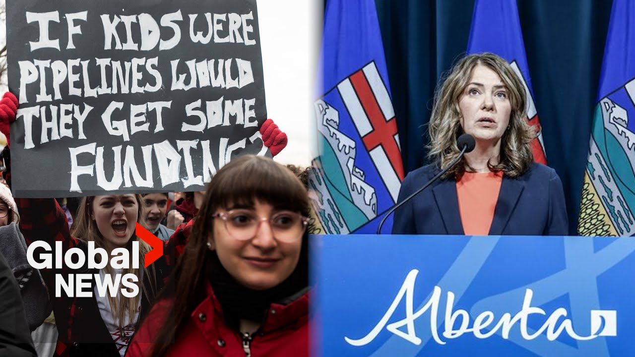 Smith faces pushback for using notwithstanding clause to end Alberta's teachers' strike