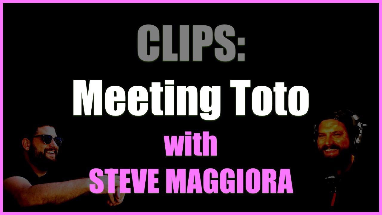 Interview Highlight: Steve Maggiora Meets Toto For The First Time