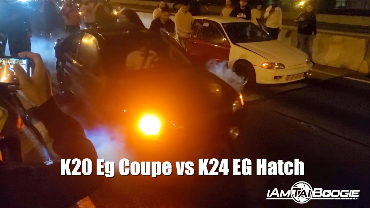 K20 Eg Coupe vs K24 Eg hatch