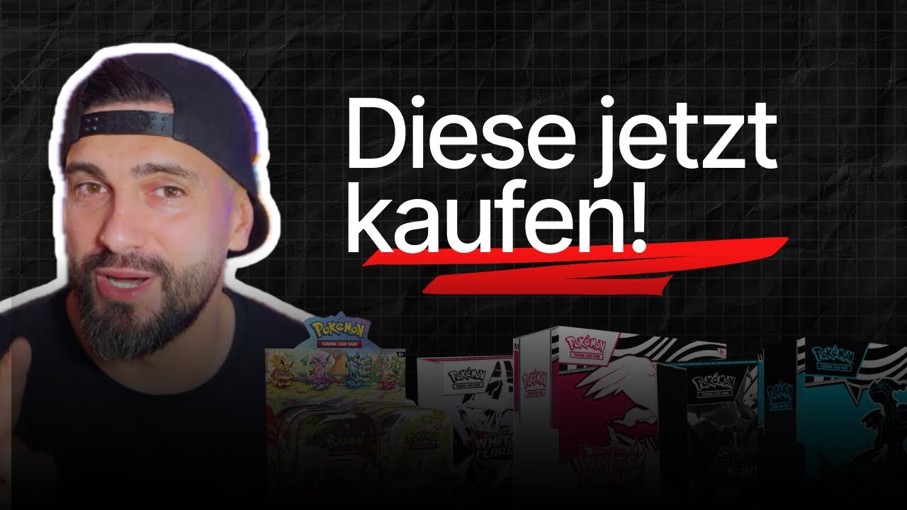 Pokemon Investment - Sechs g&uuml;nstige englische Produkte! Diese jetzt kaufen!