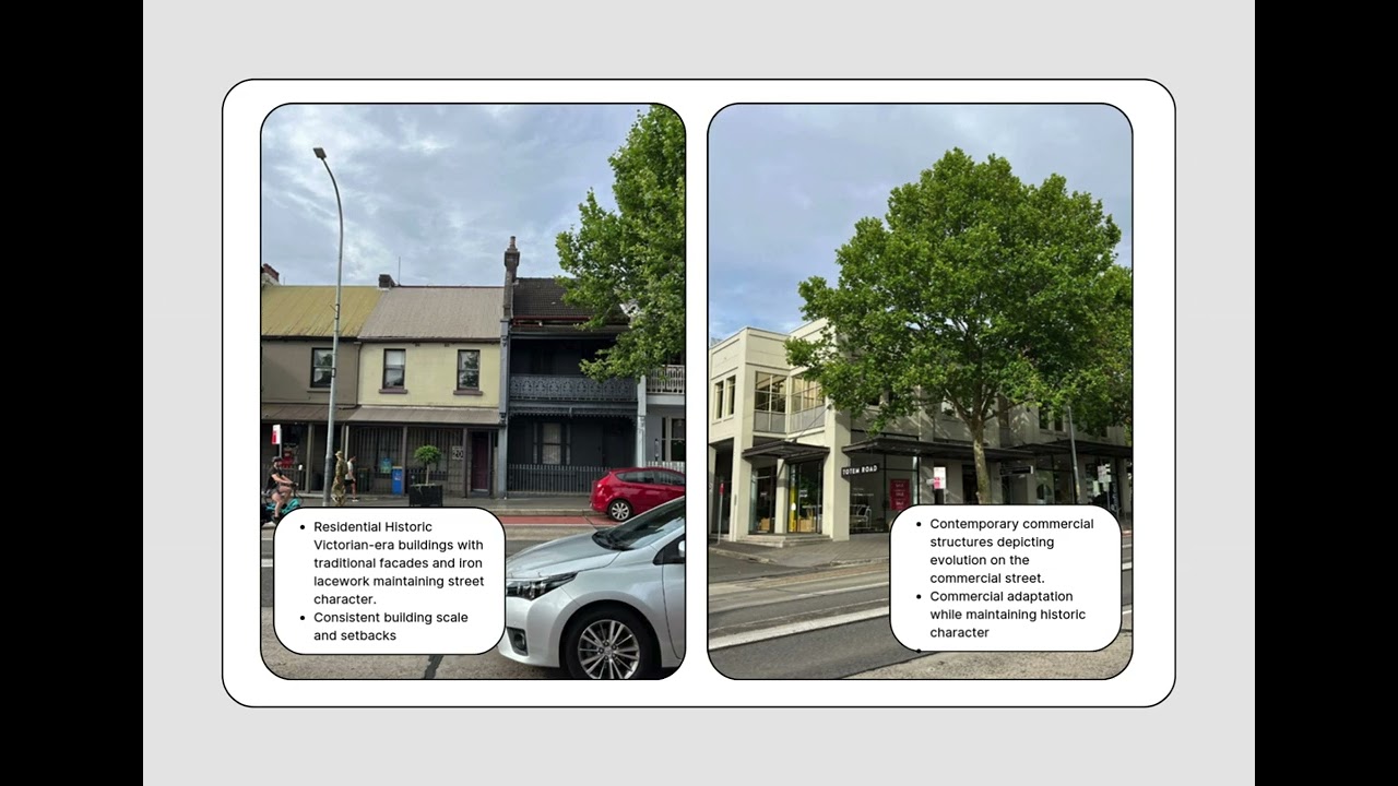 Analysing the Urban Morphology of Victoria Barracks and Oxford Street, Sydney