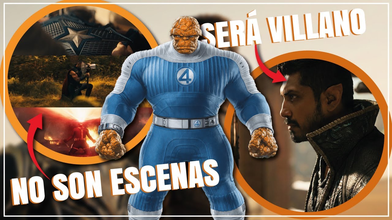 AVENGERS DOOMSDAY TEASER 4 EXPLICADO | NO SON ESCENAS DE LA PELÍCULA, CROSSOVER ABURRIDO Y PISTAS