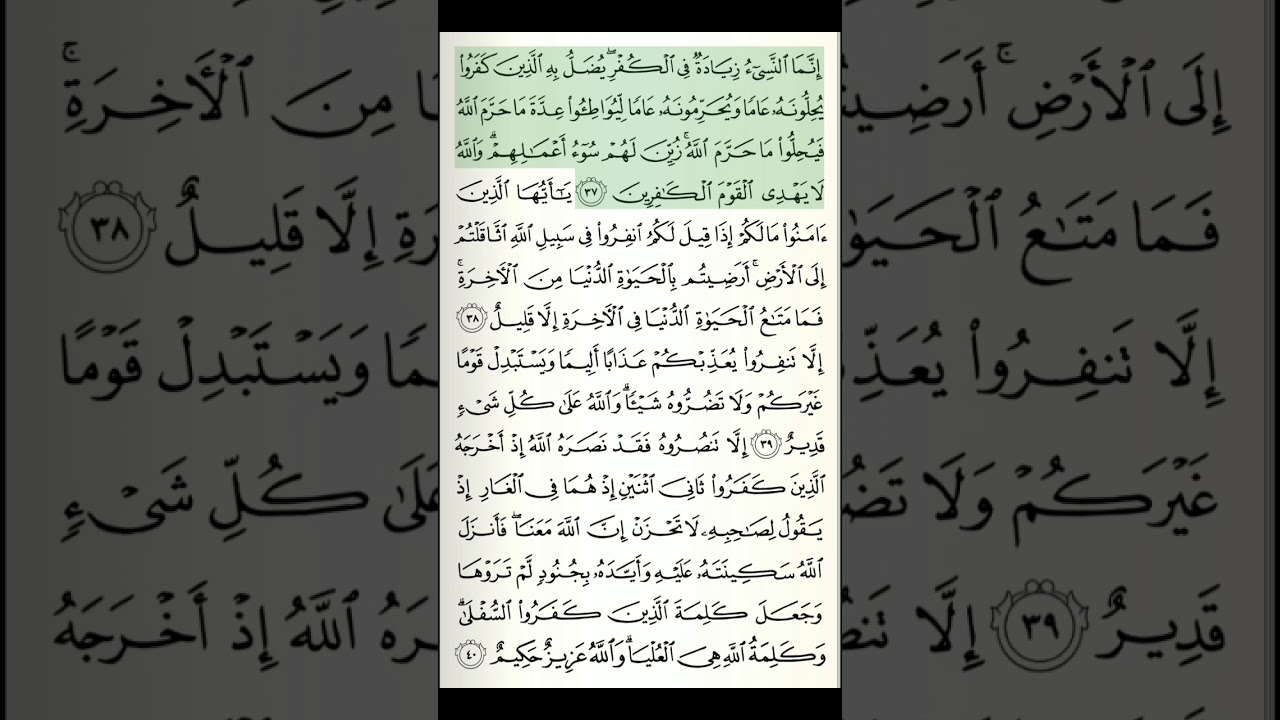 10-juz 12-sahifa Qur'on tilovati sahifa-sahifa