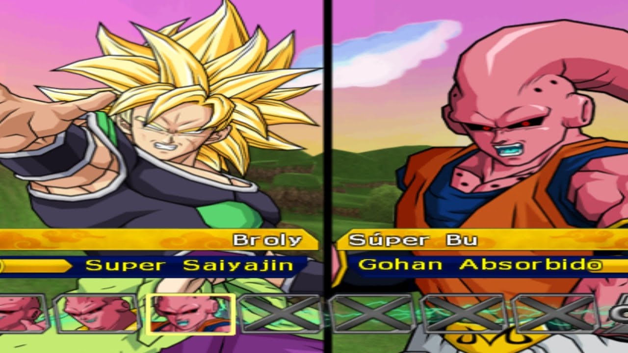 Broly SSJ Vs Super Buu - Dragon Ball Z Budokai Tenkaichi 3 V7 Update