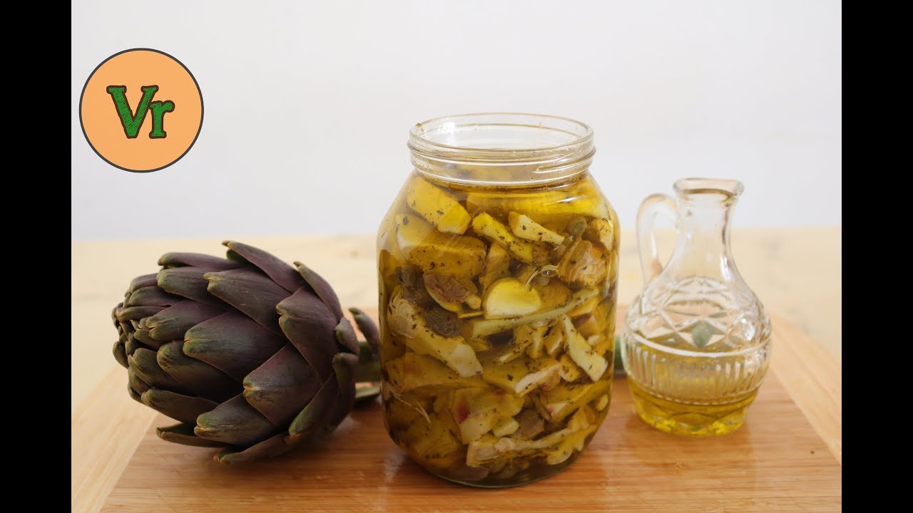 Comment conserver les artichauts sous huile d’olive | Ail, origan et câpres