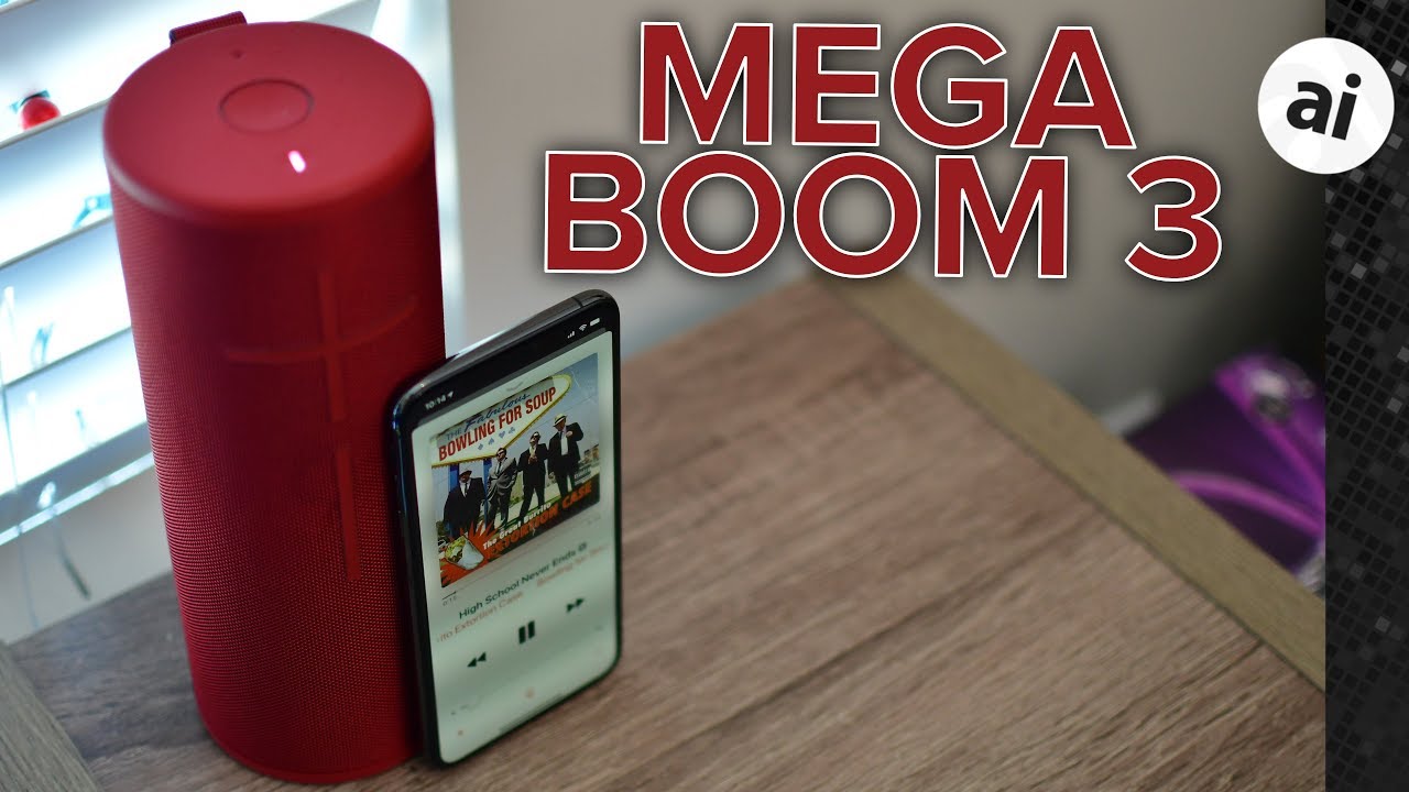 Review: Ultimate Ears MegaBoom 3 Pumps Out the Tunes with Plenty of Bass