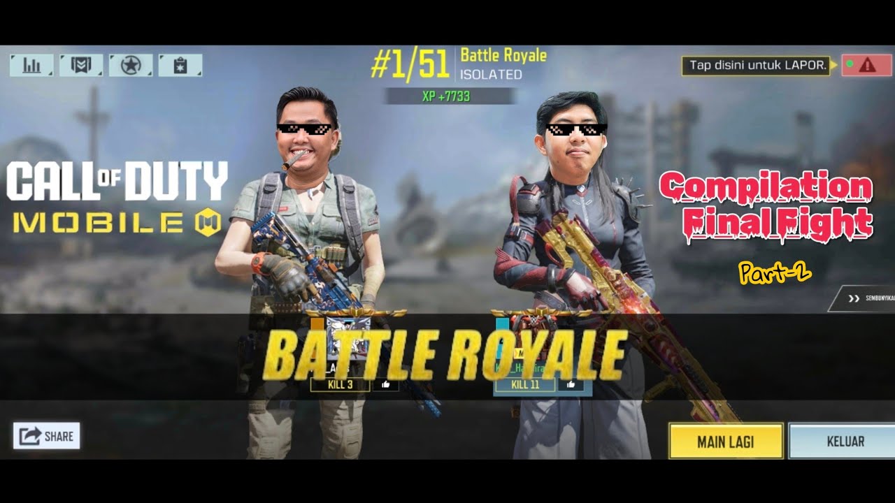 [CODM - BATTLE ROYAL] Compilation Final Fight (Indonesia) [4K] Part-2