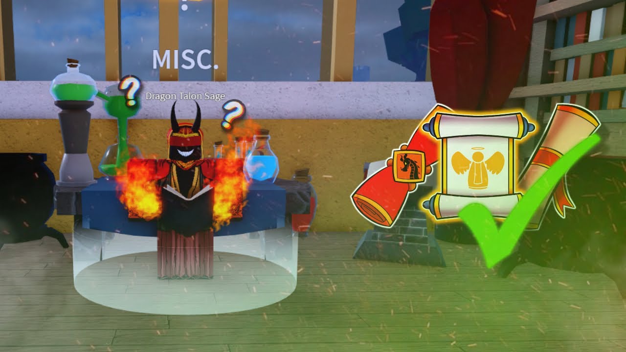 How to get SCROLLS *DO IT RIGHT* Blox Fruits Enchants Guide