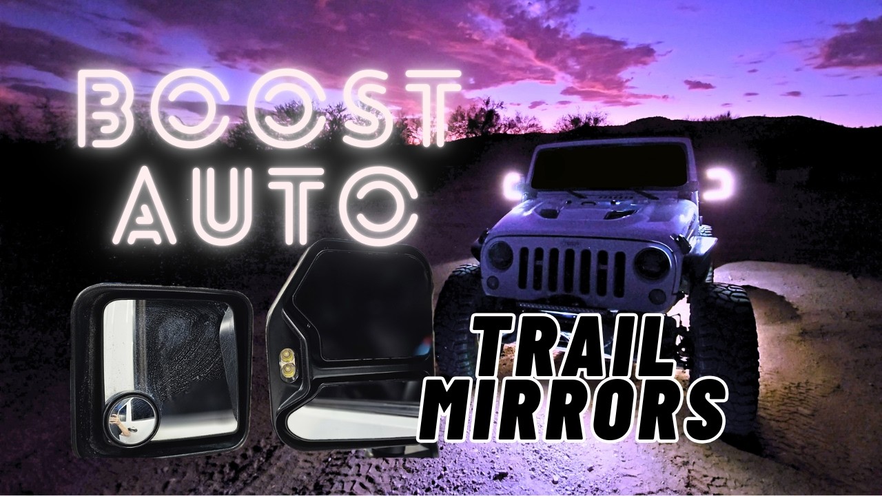 Jeep Wrangler Mirror Upgrade!