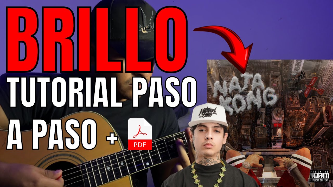 Brillo - Natanael Cano | Tutorial | Guitarra | Acordes