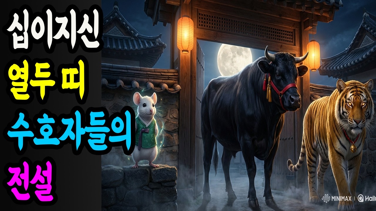 십이지신 열두 띠 수호자들의 전설, 운명을 짊어진 열두 동물/ 여러분의 띠는??!!