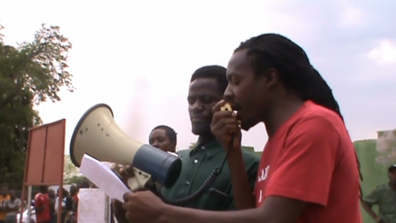 Zambezi Pressure Group Protest in Katima
