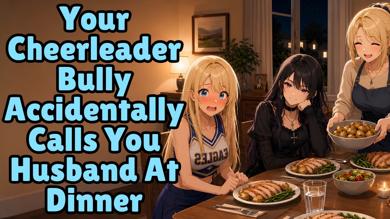 Your Cheerleader Bully Accidentally Calls You Husband At Her Family Dinner [F4M] [ASMR]