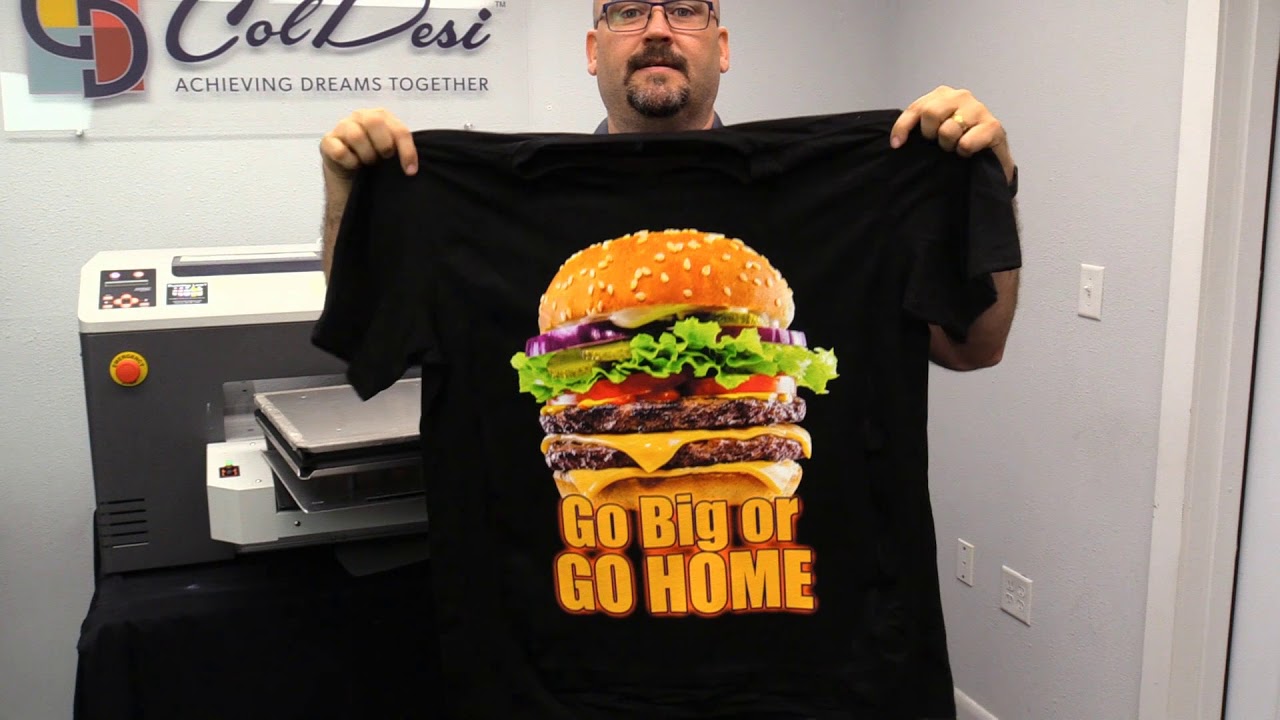 Printing on XXXL | Go Big or Go Home DTG M2