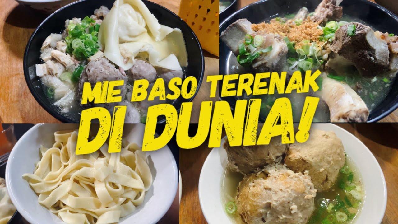 BASO TERENAK DI DUNIA! MIE BASO FIRMAN TASIKMALAYA!