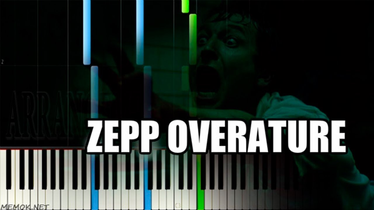 Saw – Zepp Overture (HELLO ZEPP) – Synthesia Piano Tutorial (100%; 2017)