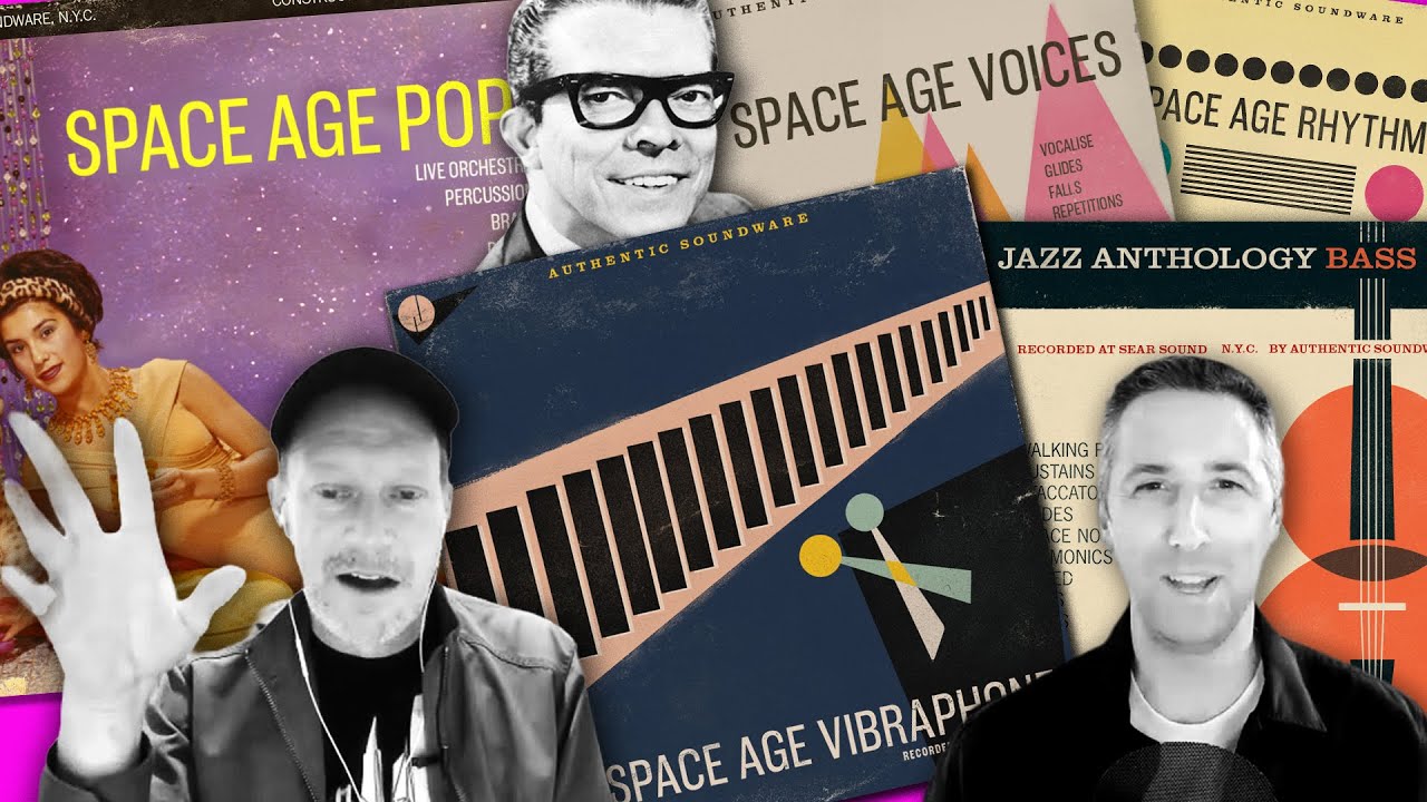 Space Age Pop! Midcentury Modern Sampling with Authentic Soundware's Jared Hunter! POW! POW!