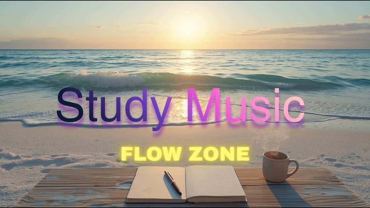 Ocean breeze - Science & Biology Focus Music #workmusic #lofimusic #backgroundmusic #studymusic