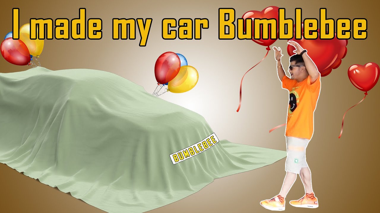 They really surprised me😍 | bumble bee 🐝 | Siddharth Nigam | car wrap | BMW