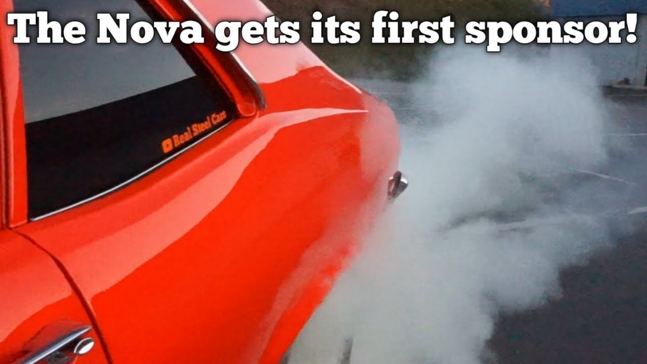 Pypes Race Pro mufflers / 1970 Nova gets its first sponsor!