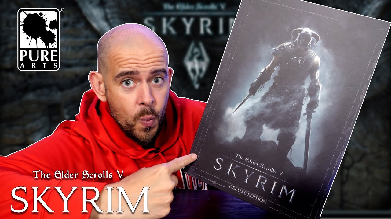 Fan De SKYRIM ? Il Vous Faut Cette Figurine !!!! DragonBorn - Elder Scrolls 5 - SkyRim - Pure Arts