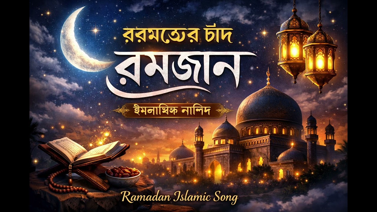 রহমতের চাঁদ রমজান | Beautiful Ramadan Islamic Nasheed 2026