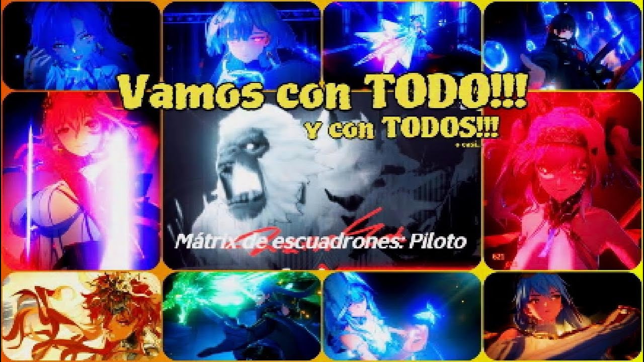 [WUTHERING WAVES] Este MODO está GUAPARDO gente!! Vamos a la ⚔️MATRIX de ESCUADRONES⚔️