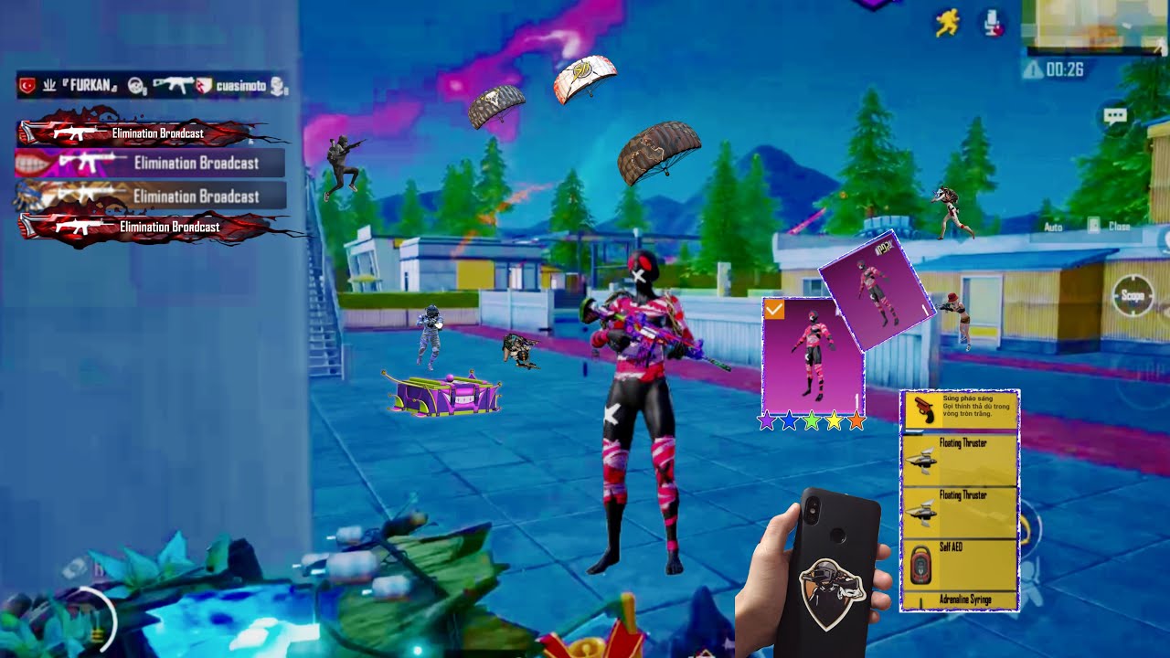 🧲I STARTED GAME with MAMI SET AND BEST LOOT AMW+P90 M416+AKM 💥PUBGMOBILE 🔔