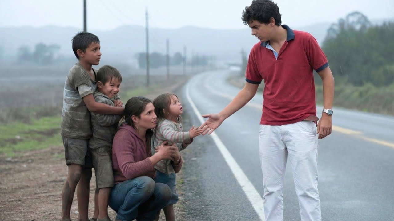 UNA VIUDA CAMINÓ 52 KM BAJO LA LLUVIA CON SUS 3 HIJOS... HASTA QUE SAN CARLO ACUTIS APARECIÓ EN EL