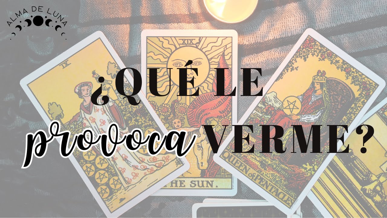 ¿Qué le PROVOCA verme? En persona, fotos, etc.🔮 Tarot interactivo - ALMA DE LUNA 🌙