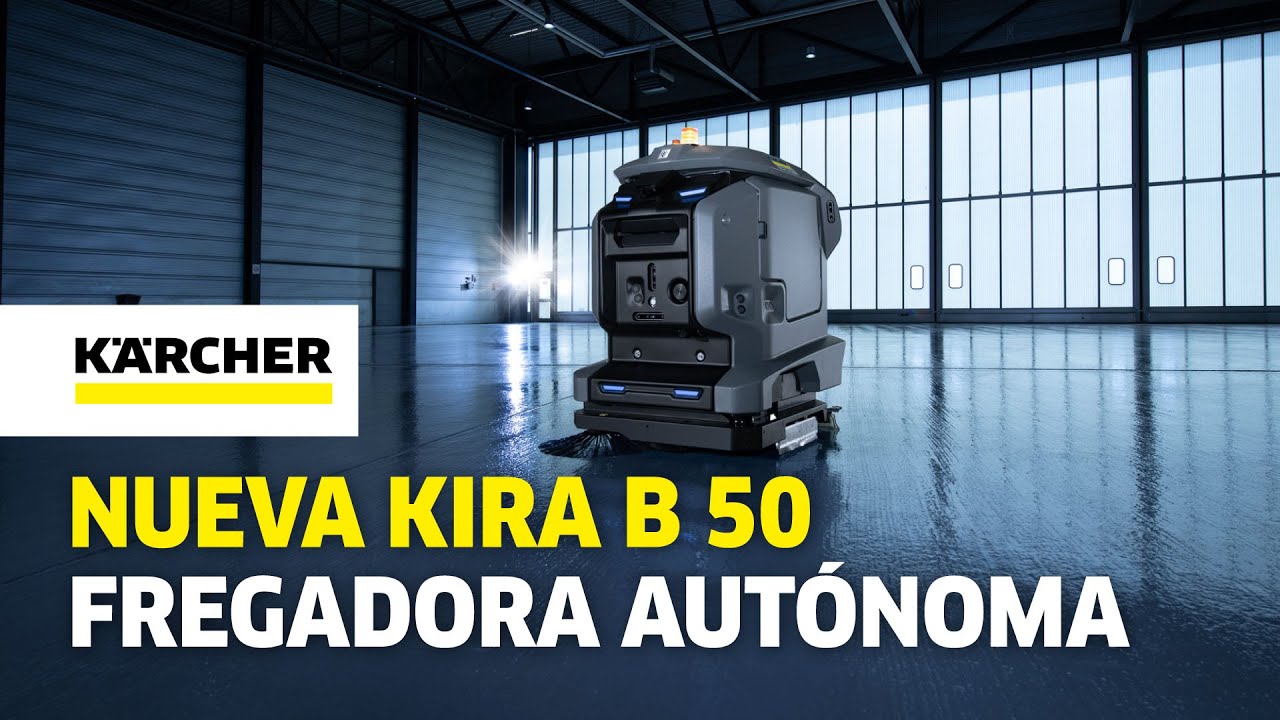 Fregadora secadora autónoma KIRA B 50