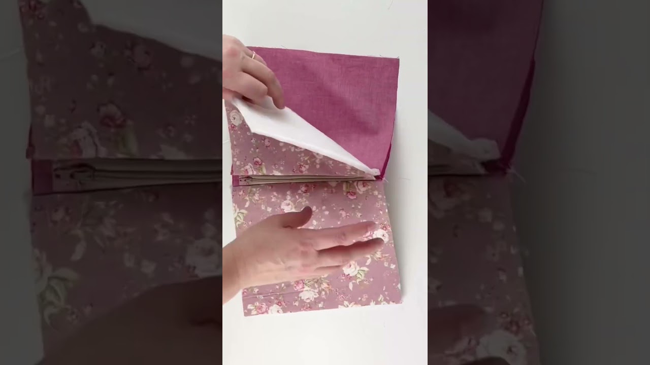 How to sew a zipper pouch-for beginners