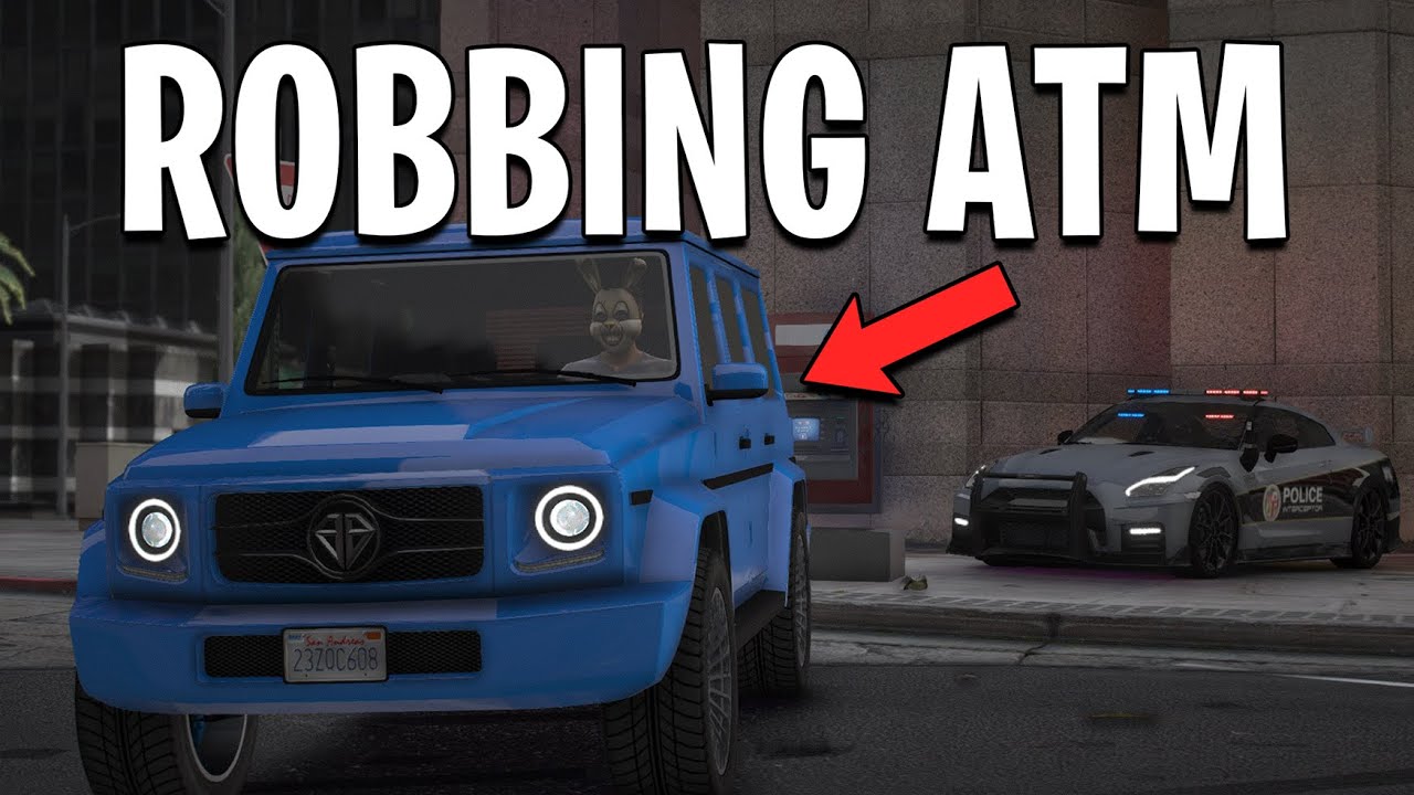 Robbing Every ATM in GTA 5 RP
